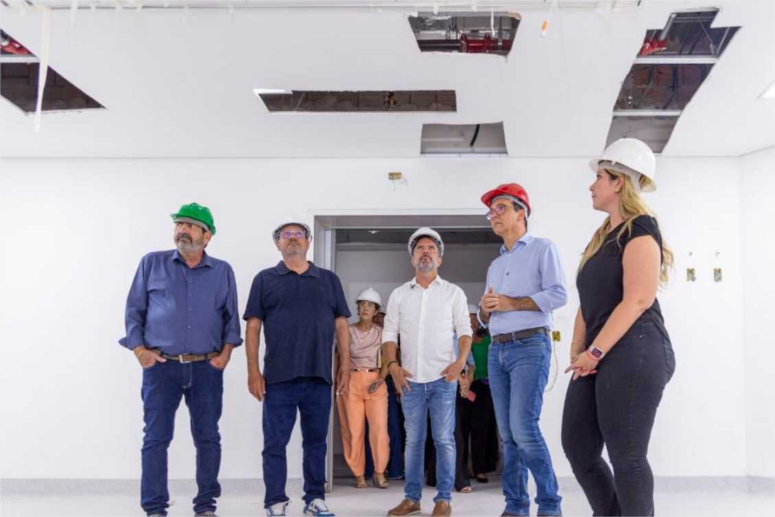 “Esse será um dos melhores hospitais do país”, afirma deputado estadual em vistoria técnica