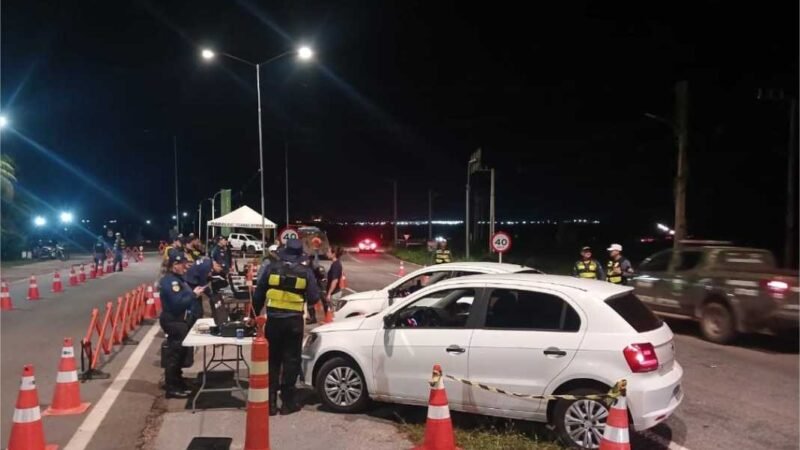 Operações resultam na prisão de oito condutores por embriaguez em Cuiabá