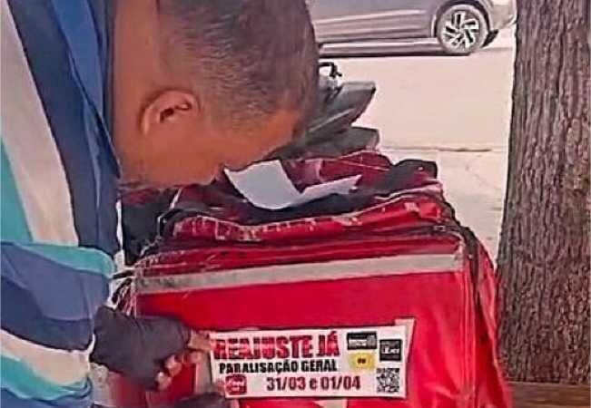Entregadores aderem à paralisação nacional e suspendem entregas por dois dias; veja vídeo