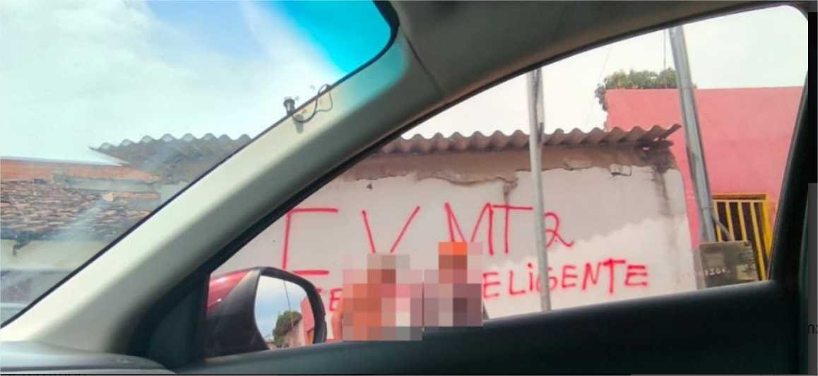 Pichações em alusão ao Comando Vermelho assustam moradores de Cuiabá e VG
