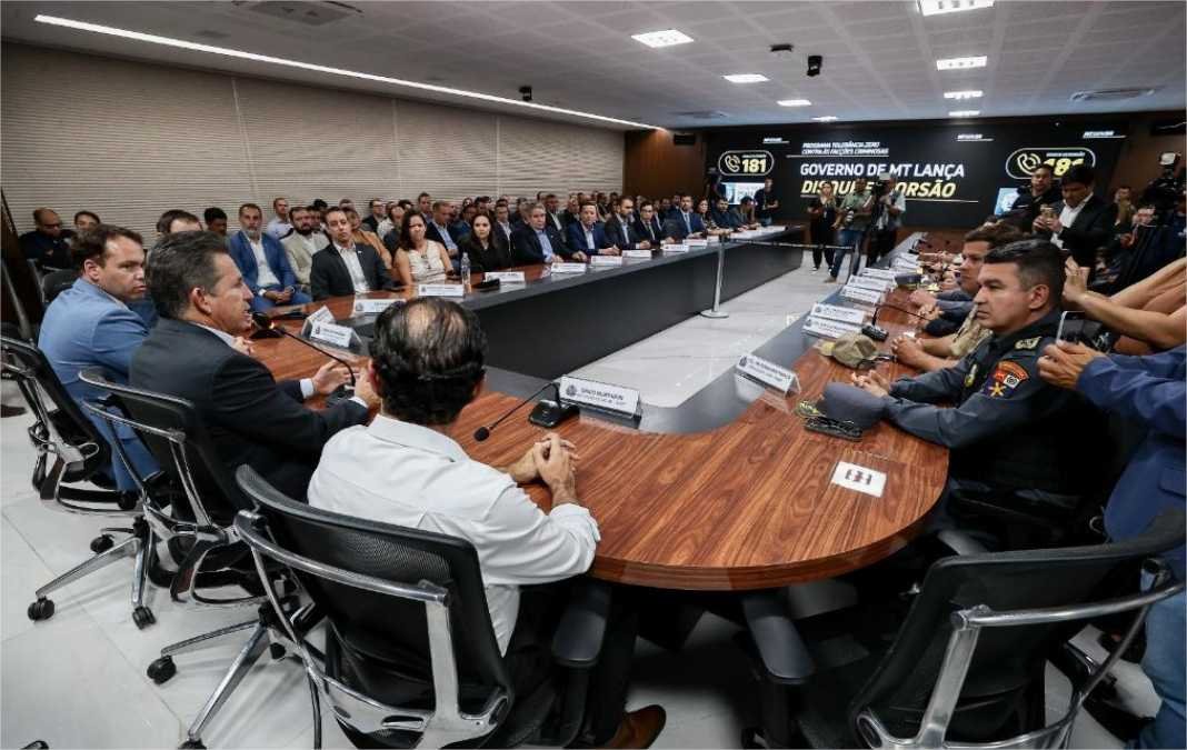 Governo de MT lança Disque Extorsão contra facções criminosas e garante denúncias com sigilo absoluto