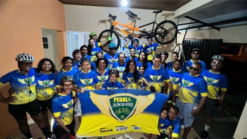 Pedal Além da Visão adquire uniformes e equipamentos novos e busca voluntários
