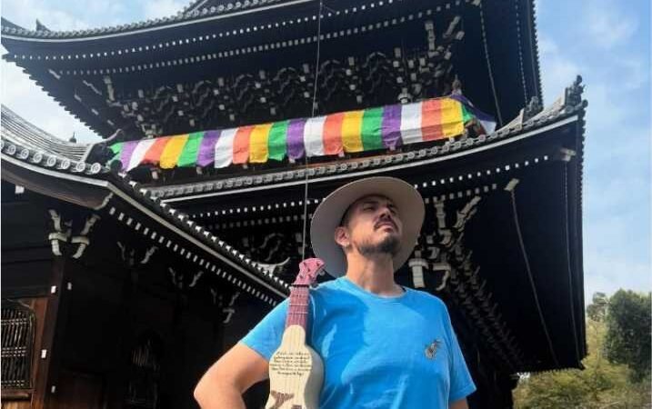 Henrique Maluf leva música pantaneira em turnê pelo Japão