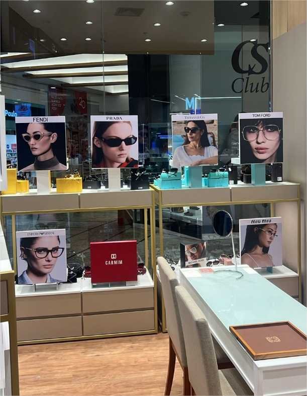 Oculum Ótica acaba de chegar ao Pantanal Shopping