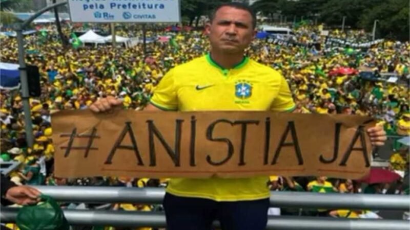 Assis se junta a Bolsonaro e grandes líderes da direita e convoca população, “Anistia já”