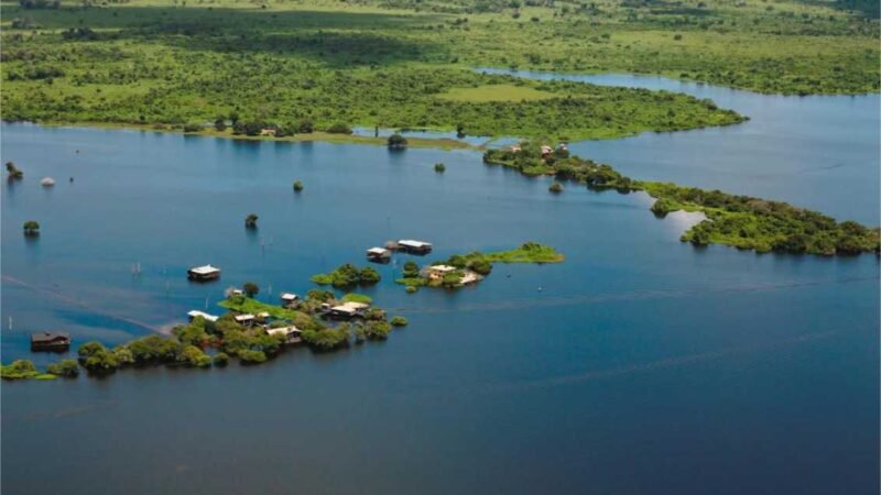 Monitoramento da Sema identifica maior volume de água nas baías de Chacororé e Siá Mariana desde o ano passado