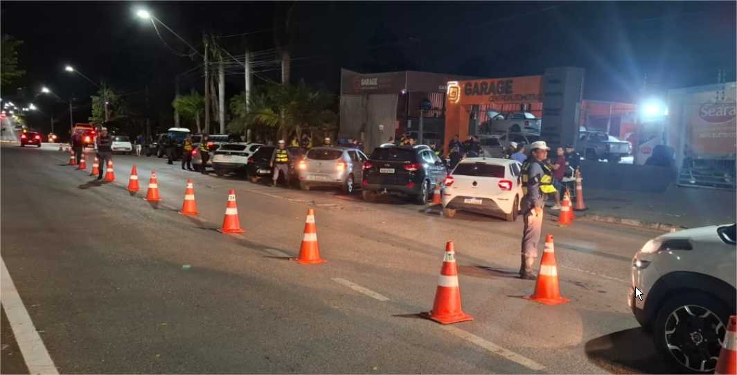 Operação Lei Seca resulta na prisão de 14 condutores embriagados em Cuiabá