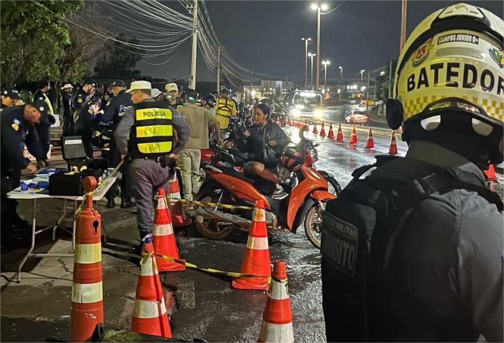 Sesp intensifica fiscalização de motocicletas na região metropolitana de Cuiabá