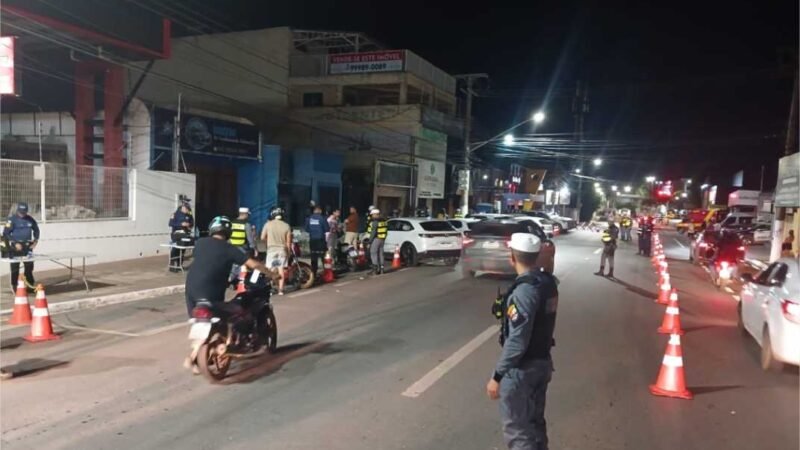Operação Lei Seca prende sete condutores embriagados e remove 37 veículos