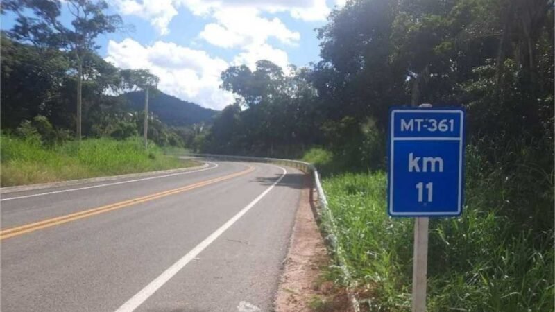 Governo investe em rodovias da baixada cuiabana e conclui 57 km de asfalto novo
