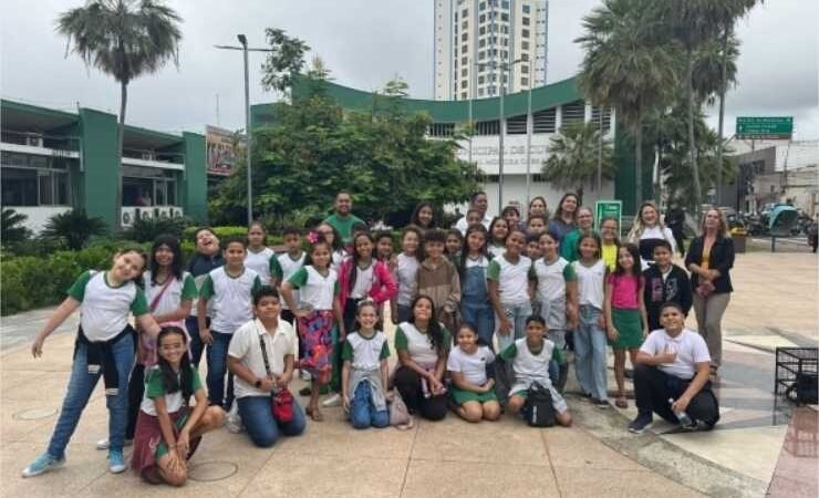 Câmara de Cuiabá retoma o projeto “Cuiabaninhos” e recebe alunos da EMEB José Torquato da Silva