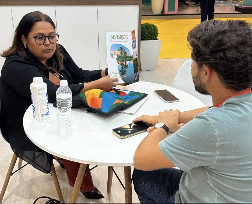 “Fico mais forte quando tenho o Governo ao meu lado”, diz empresária sobre estande de MT