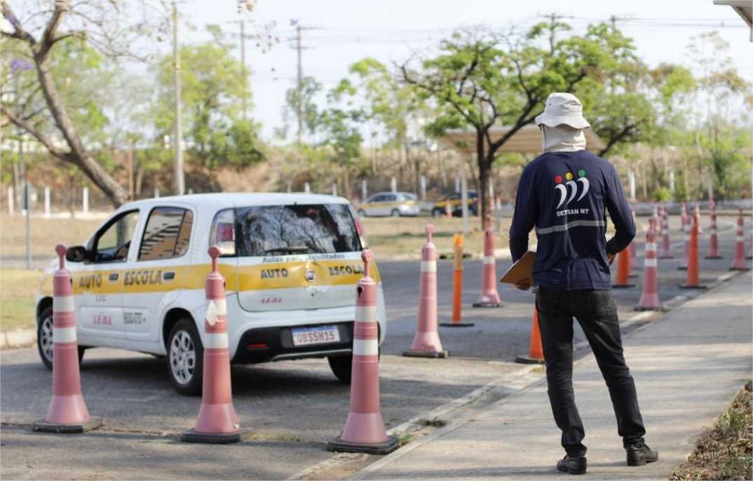 Detran aplica mais de 60 mil provas teóricas e práticas para habilitação em MT