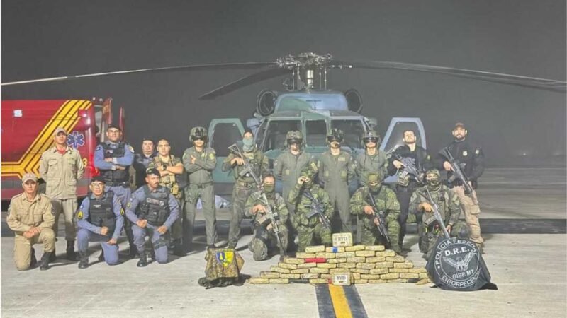 Ação integrada apreende 51 tabletes de super maconha avaliada em aproximadamente R$ 150 mil