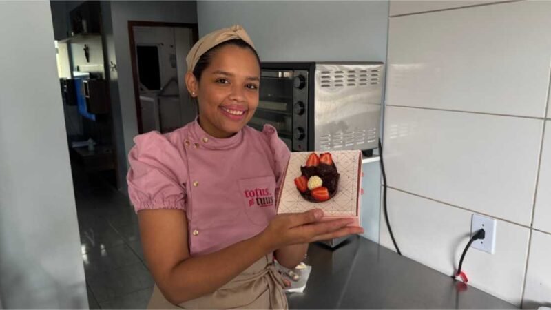 Confeiteira de Várzea Grande impulsiona produção de ovos de Páscoa com crédito da Desenvolve MT