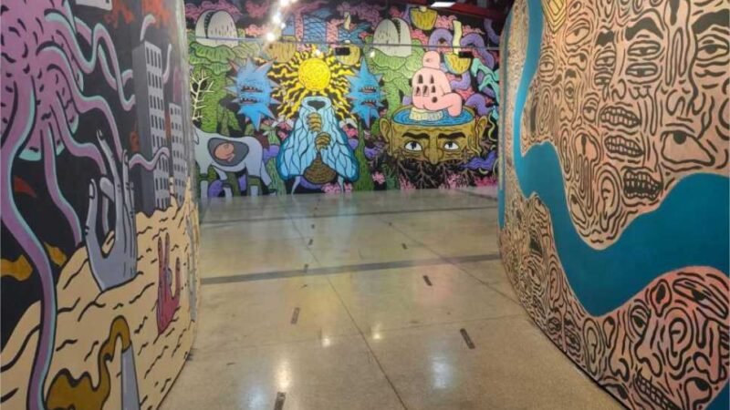 Exposição “Mundos Sobrepostos” está em cartaz na Galeria Lava Pés