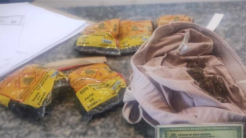 Dez visitantes são flagradas tentando levar entorpecentes e fumo a presos em unidades prisionais de MT