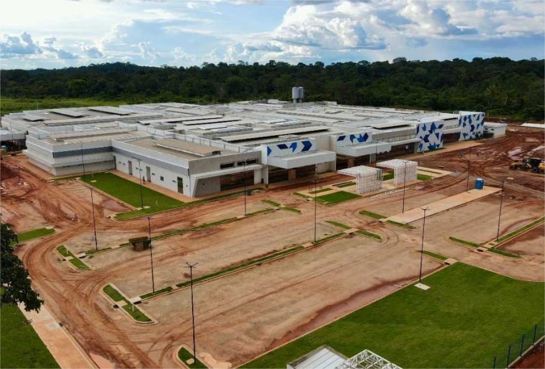 Obras dos novos Hospitais Regionais avançam em Mato Grosso; veja status