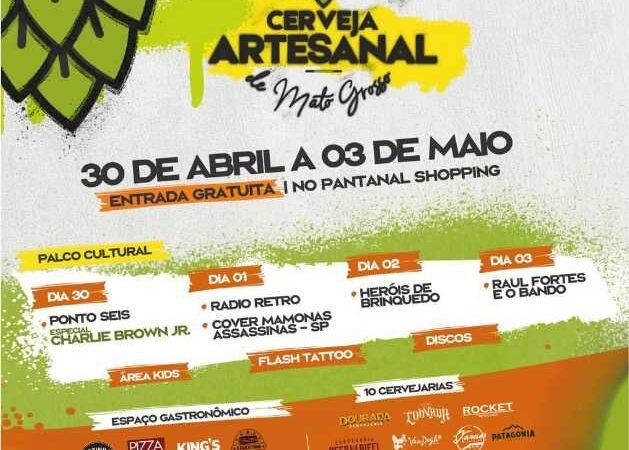 Festival de Cerveja Artesanal terá arte urbana e cover dos Mamonas Assassinas