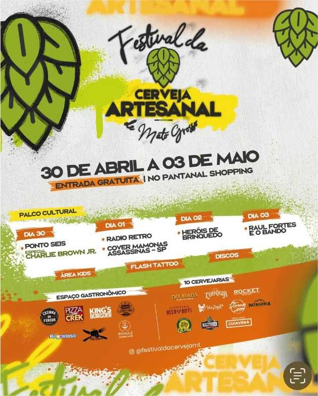 Festival de Cerveja Artesanal terá arte urbana e cover dos Mamonas Assassinas
