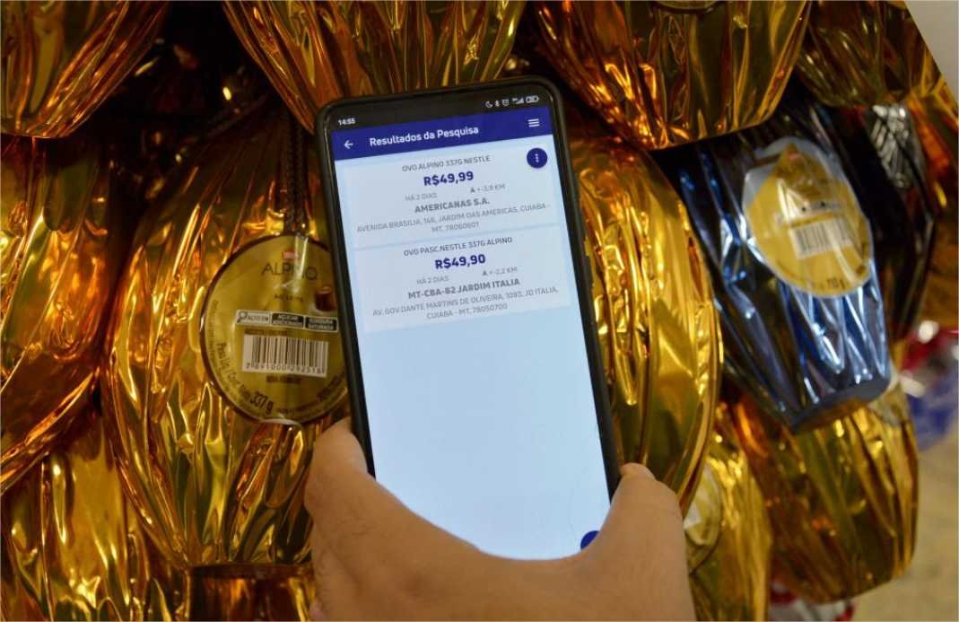 Consumidores podem consultar preços no Nota MT para economizar na Páscoa