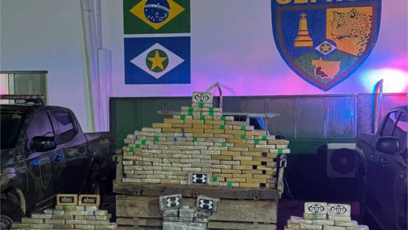 Gefron apreende 340 tabletes de drogas e causa prejuízo de R$ 6,4 milhões às facções