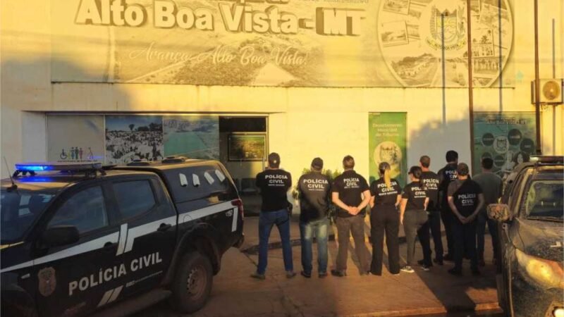 Polícia Civil desarticula esquema de corrupção por meio de venda ilegal de lotes em Alto Boa Vista