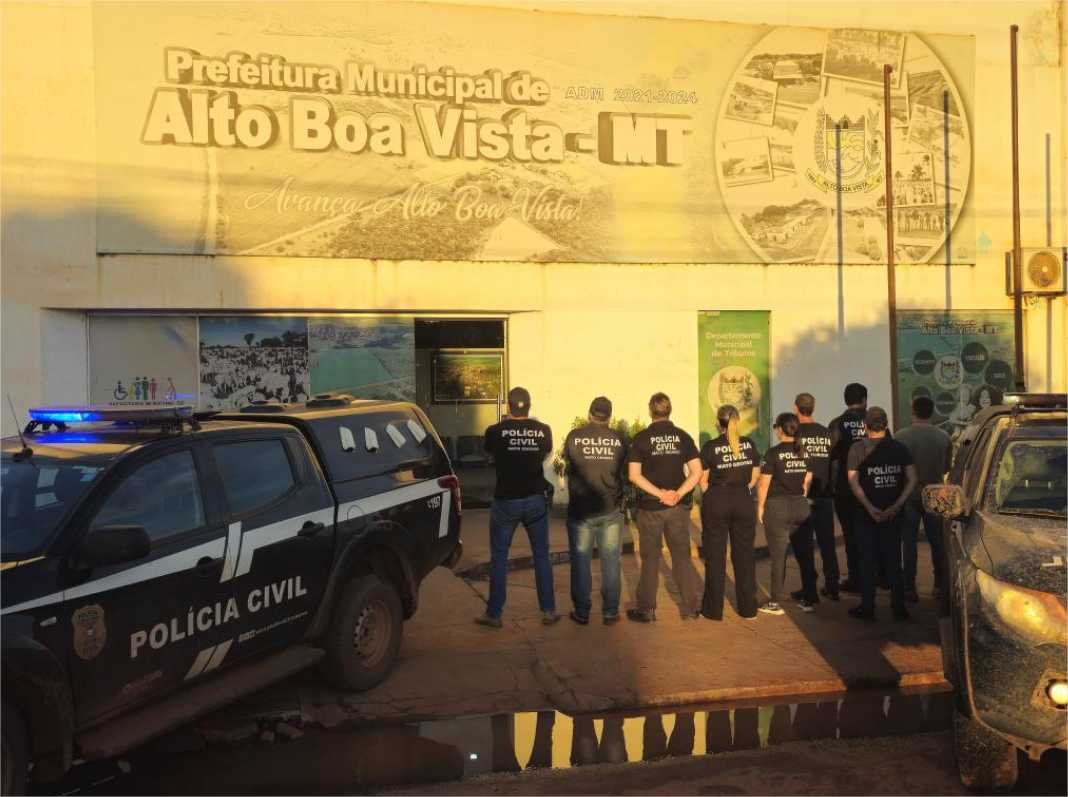 Polícia Civil desarticula esquema de corrupção por meio de venda ilegal de lotes em Alto Boa Vista