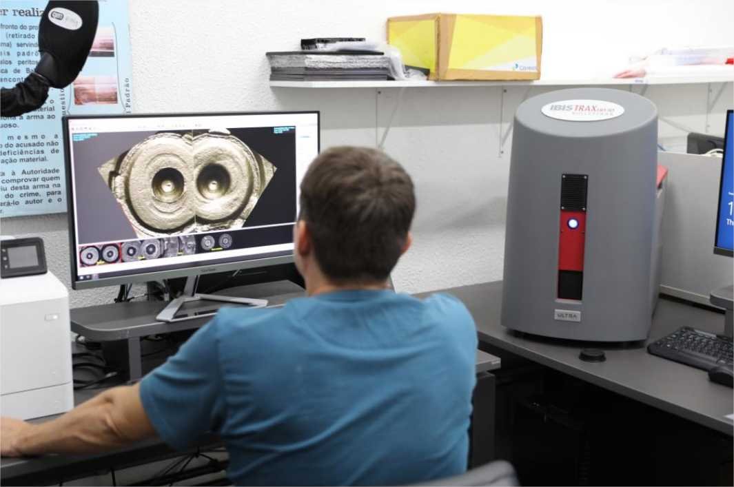 Banco de dados balístico utilizado pela Politec auxiliou mais de 130 inquéritos de crimes com uso de arma de fogo
