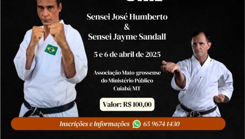Shotokan promove curso Técnico de Karate JKA em Cuiabá