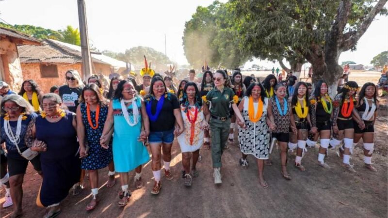 Primeira-dama de MT destaca investimento de R$ 62 milhões no programa SER Família Indígena