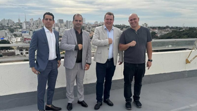 Ilde Taque, Max Russi e Abílio se reúnem para tratar do novo Centro Médico Infantil