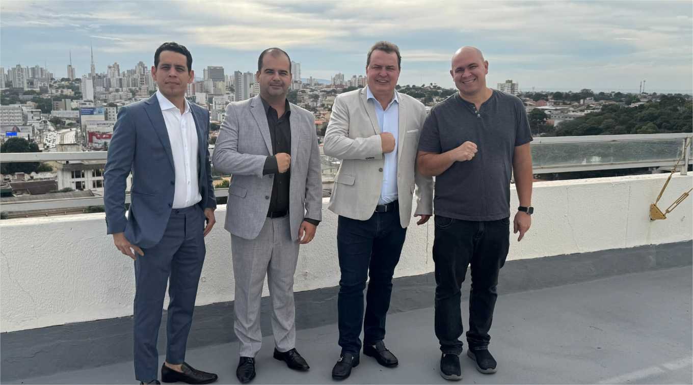 Ilde Taque, Max Russi e Abílio se reúnem para tratar do novo Centro Médico Infantil