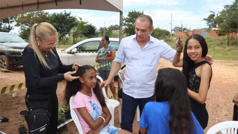 Wilson Santos promove inclusão e cidadania com mutirão de serviços essenciais em bairro carente