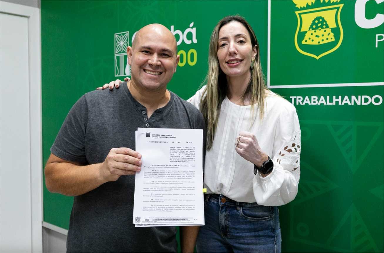 Prefeito sanciona lei que permite notificação eletrônica de terrenos baldios e obras irregulares