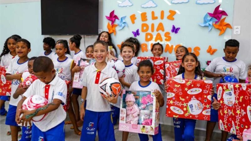 Primeira-dama acompanha atividades do SER Criança em Poconé nesta quarta-feira (7)