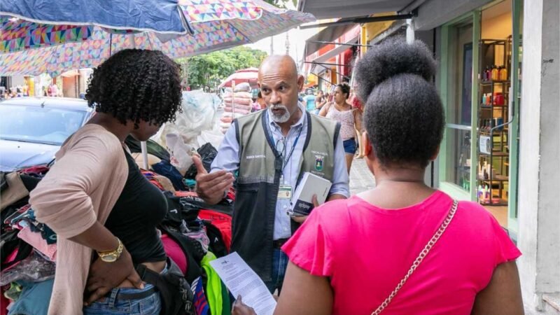 Cuiabá dá ‘ultimato’ para ambulantes deixarem calçadas no Centro de Cuiabá