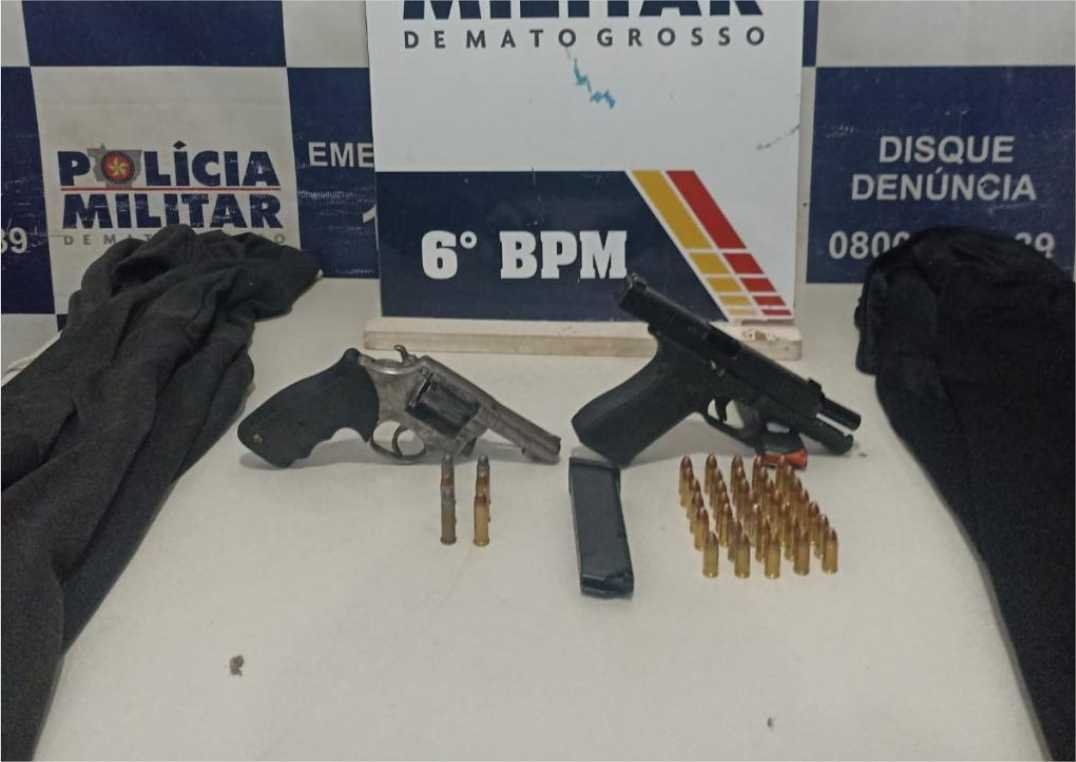 Polícia Militar prende faccionados em flagrante por execução de rival em Cáceres