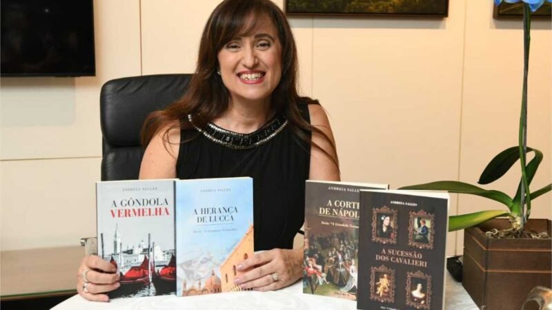 “A Sucessão dos Cavalieri” leva o leitor aos palácios de Veneza da virada do século XVII