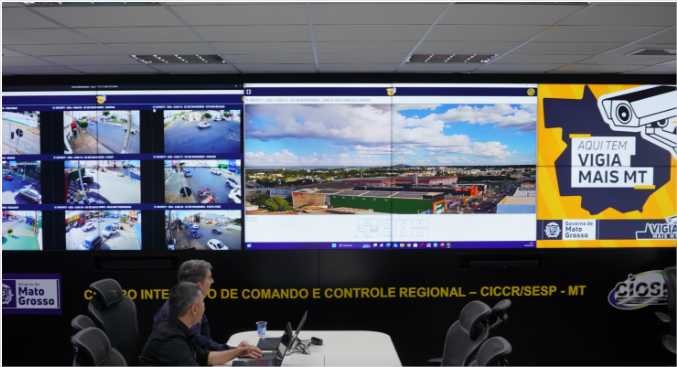 Sesp e associação de comerciantes firmam parceria para instalar 53 câmeras na avenida XV de Novembro em Cuiabá