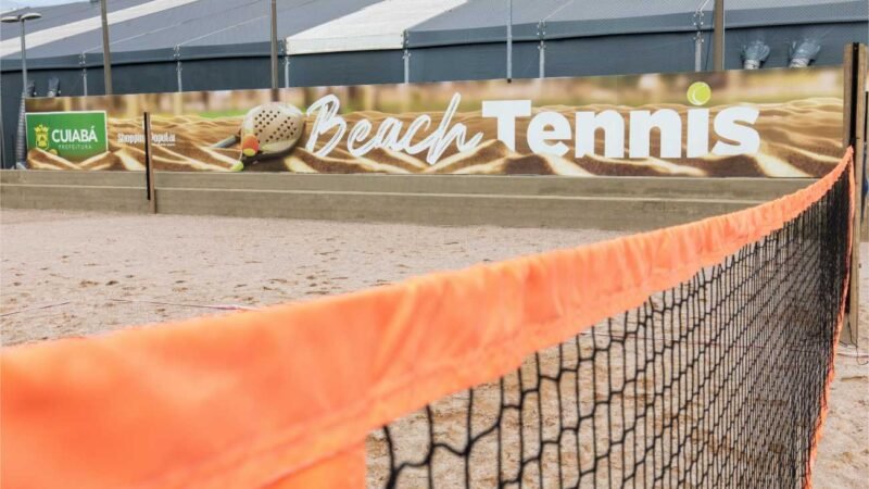 Prefeitura e Governo de MT irão construir 30 quadras públicas de areia em Cuiabá