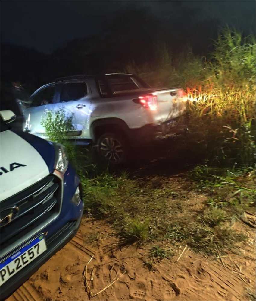 Polícia Militar recupera carro roubado de família mantida refém em Rondonópolis
