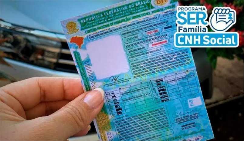 Mais de 3 mil beneficiários do SER Família CNH Social já estão com habilitação em mãos