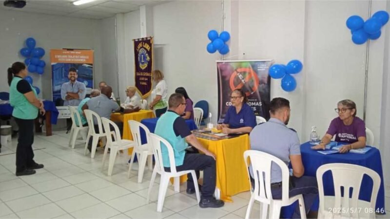 Ação conjunta leva palestras sobre prevenção a drogas a trabalhadores do transporte