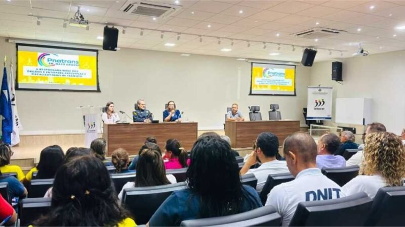 Detran-MT realiza 3º Encontro do Plano Nacional de Redução de Mortes e Lesões no Trânsito de Mato Grosso