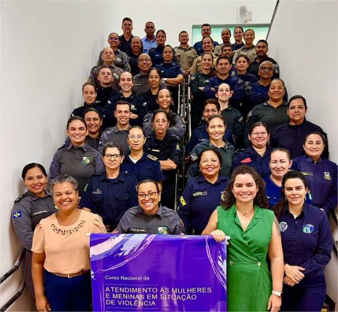 Sesp participa do Curso Nacional de Atendimento às Mulheres e Meninas em Situação de Violência