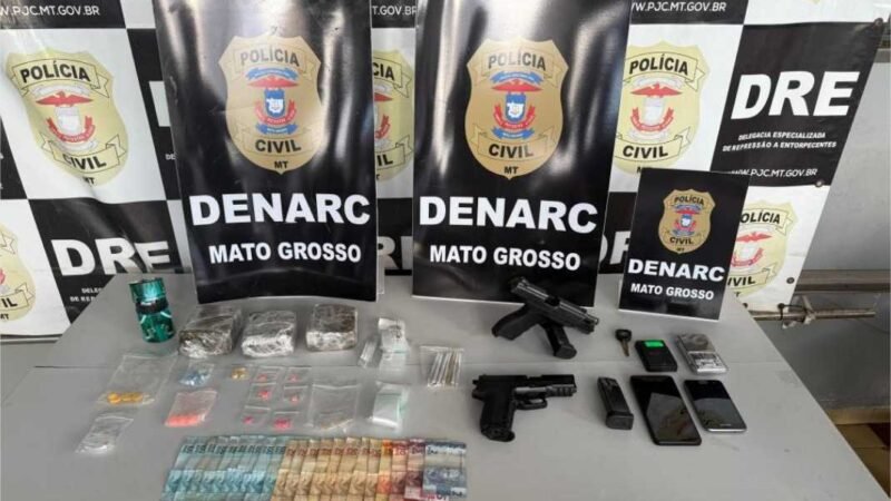Polícia Civil prende integrante de facção criminosa por tráfico de drogas