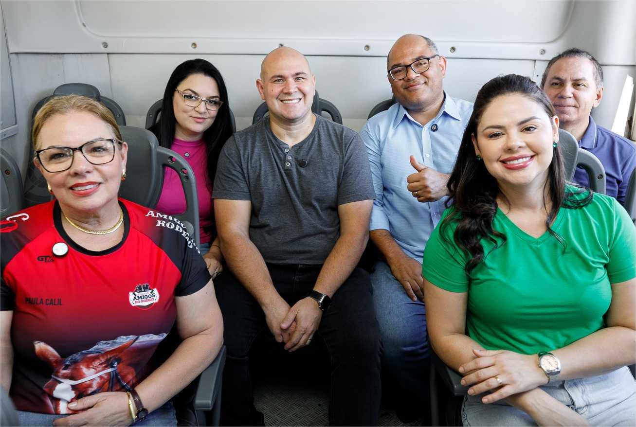 Prefeito Abilio e vereadores fiscalizam dia de Tarifa Zero no transporte coletivo