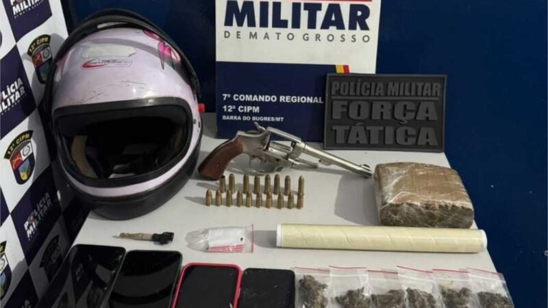 Polícia Militar detém faccionados por homicídio de rival em Barra do Bugres