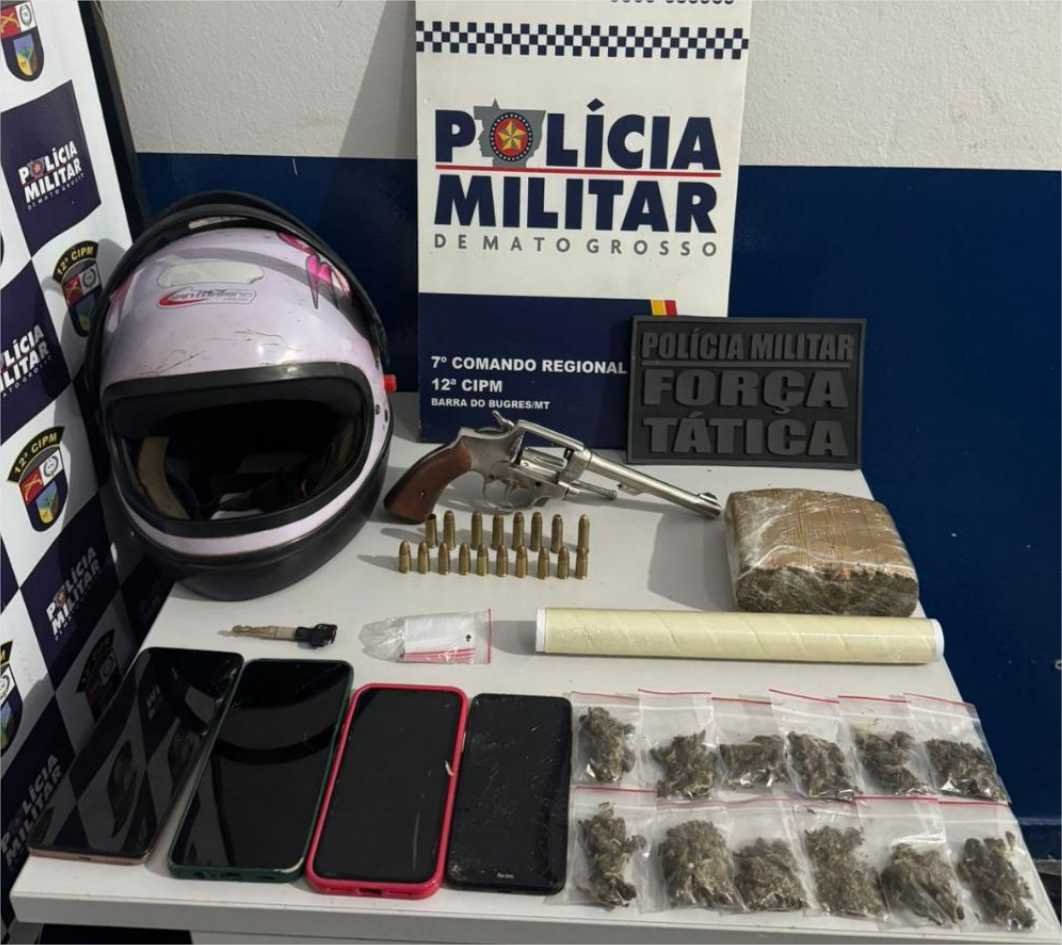 Polícia Militar detém faccionados por homicídio de rival em Barra do Bugres